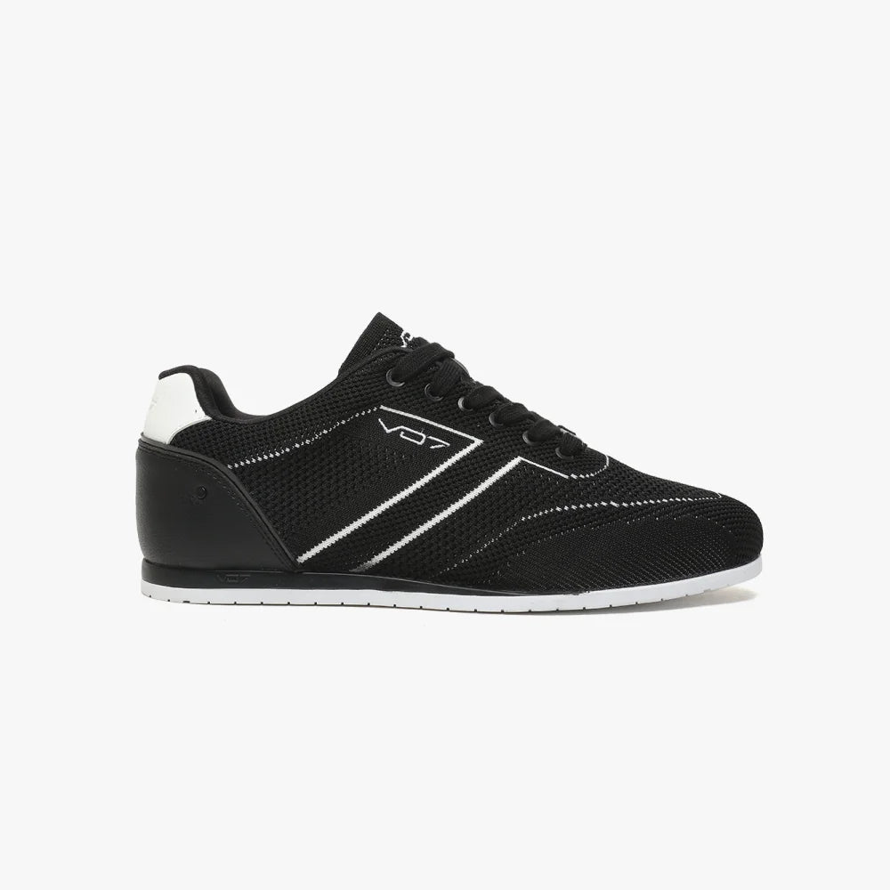 V 07 YACHT 7 BLACK SNEAKERS ELÉGANCE NOIR 1
