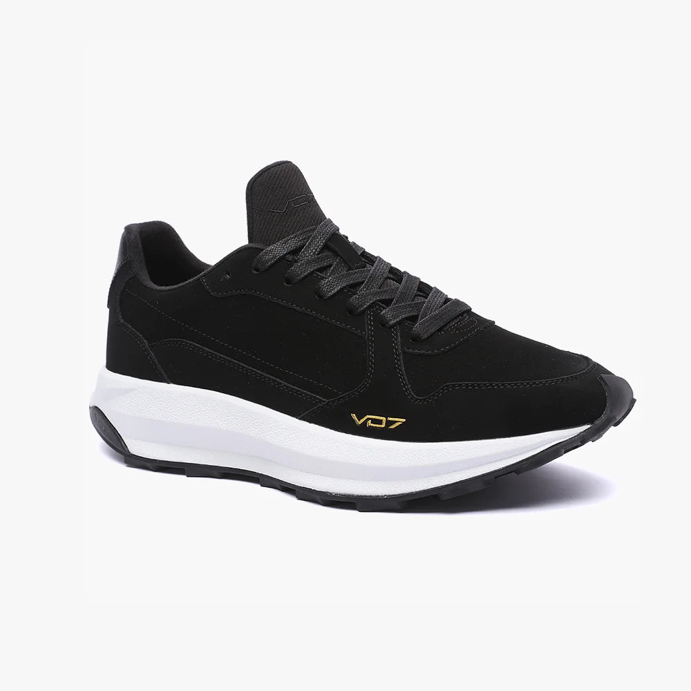 V 07 ORAN CUIR CB SNEAKERS NOIR 2