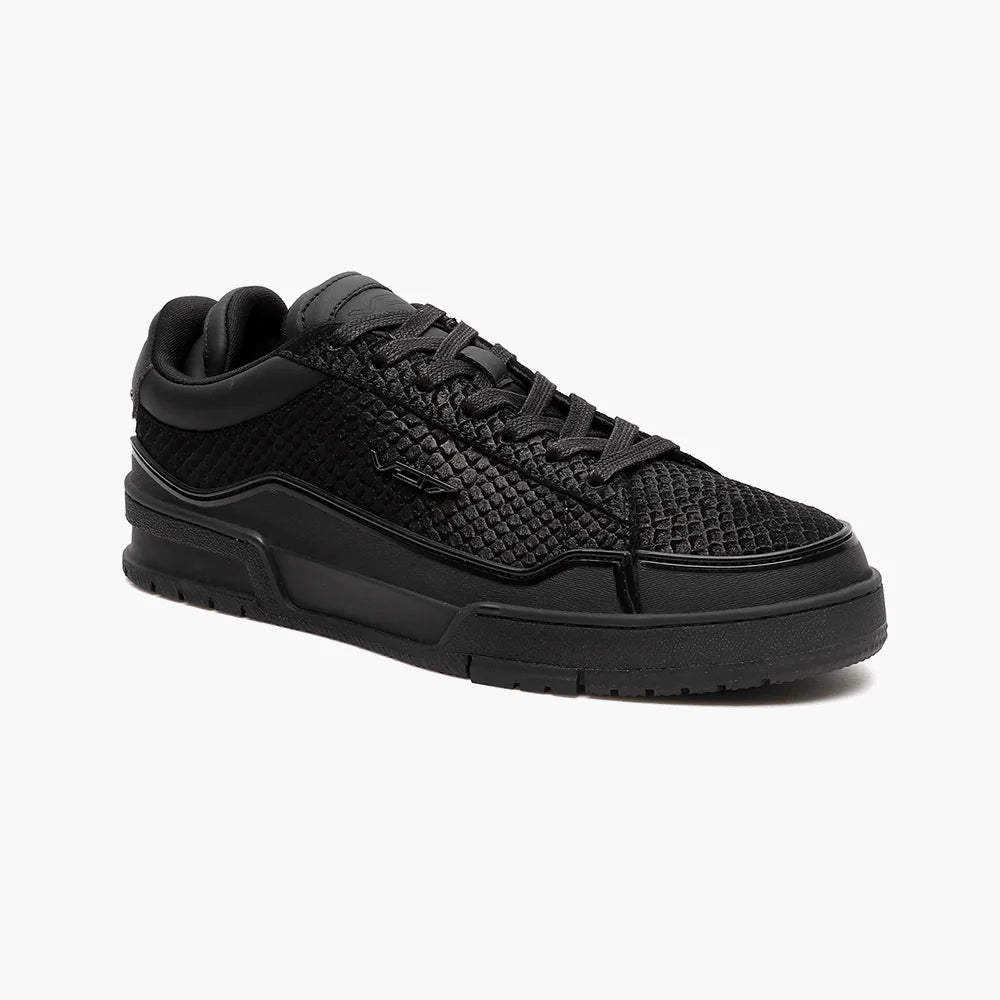 V 07 COSMO PYTHON NOIR SNEAKERS NOIR 2