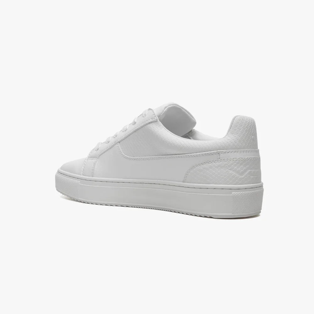 V 07 ROMA SNAKE WHITE SNEAKERS BLANC 3