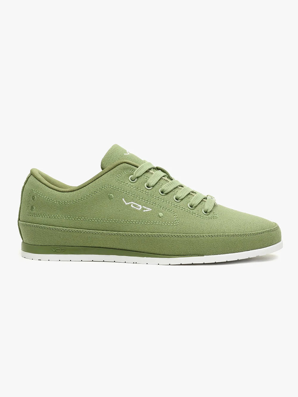 V 07 YACHT 10 KAKI SNEAKERS ELÉGANCE VERT 1