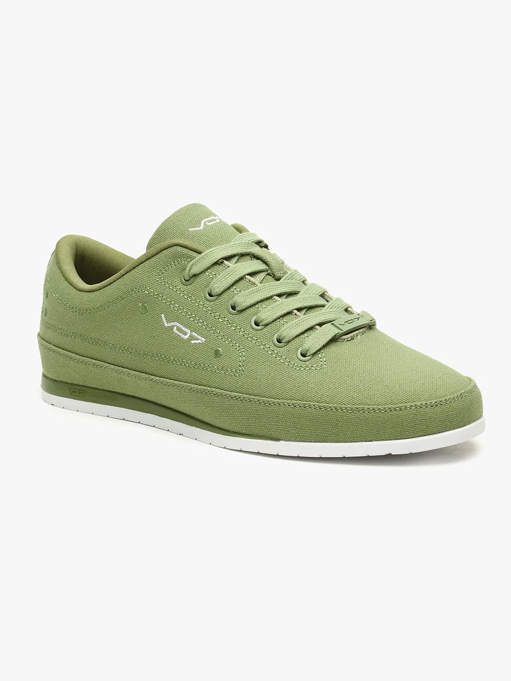 V 07 YACHT 10 KAKI SNEAKERS ELÉGANCE VERT 2
