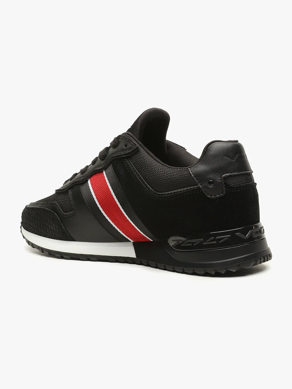 Baskets homme V07 Milan Flag Black – Accents colorés, modernes et premium