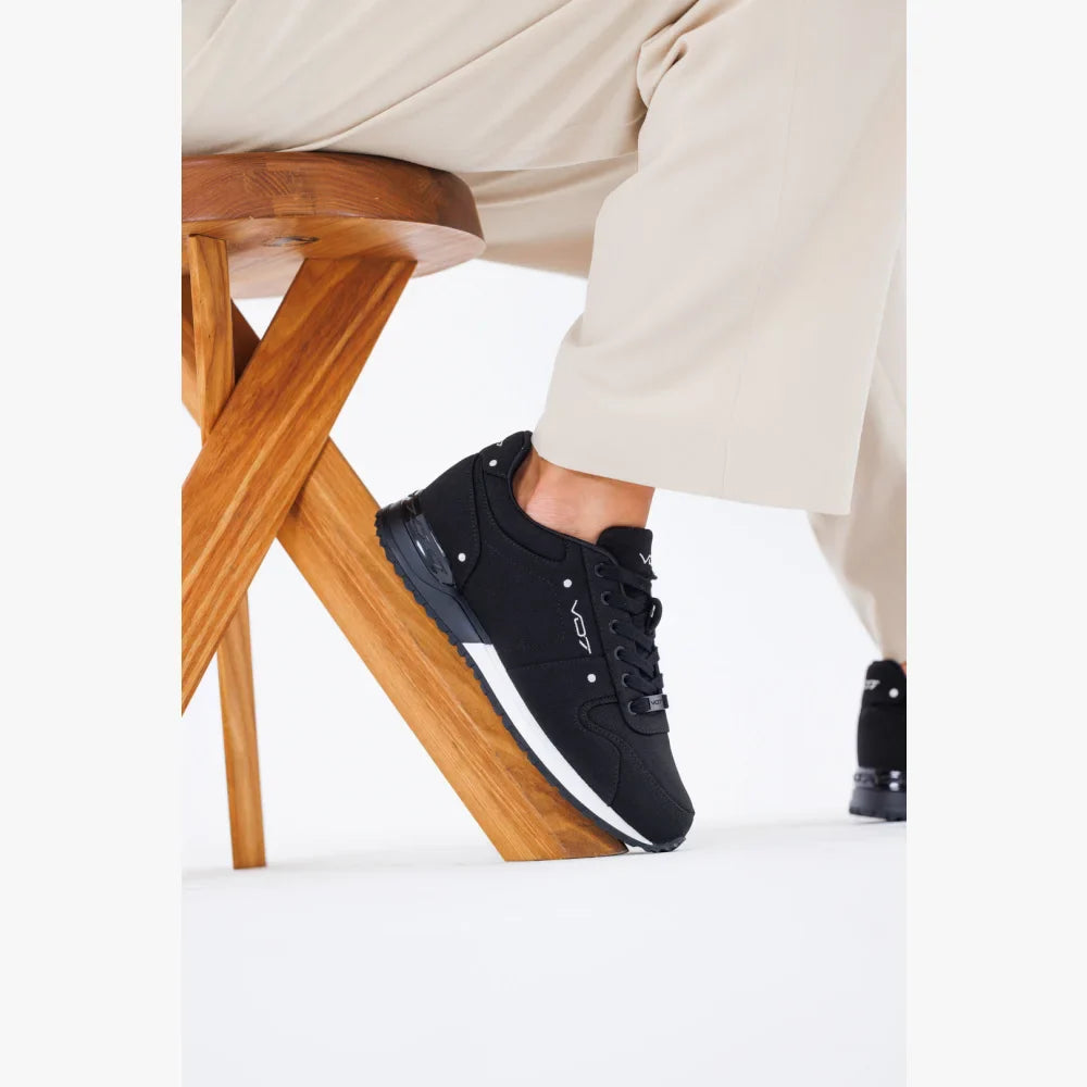 V 07 MILAN 10 BLK SNEAKERS ELÉGANCE BLANC 2