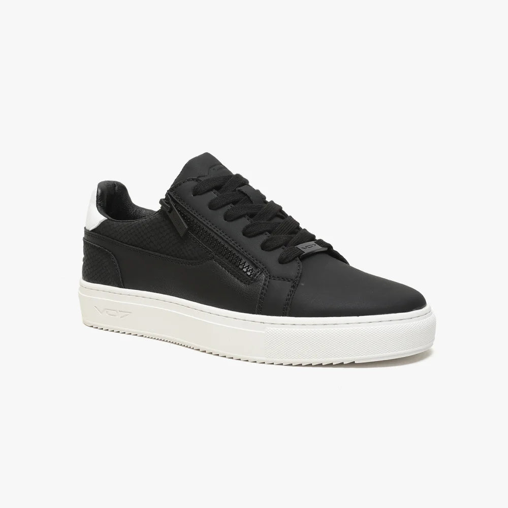 V 07 ROMA SNAKE BLACK SNEAKERS NOIR 3