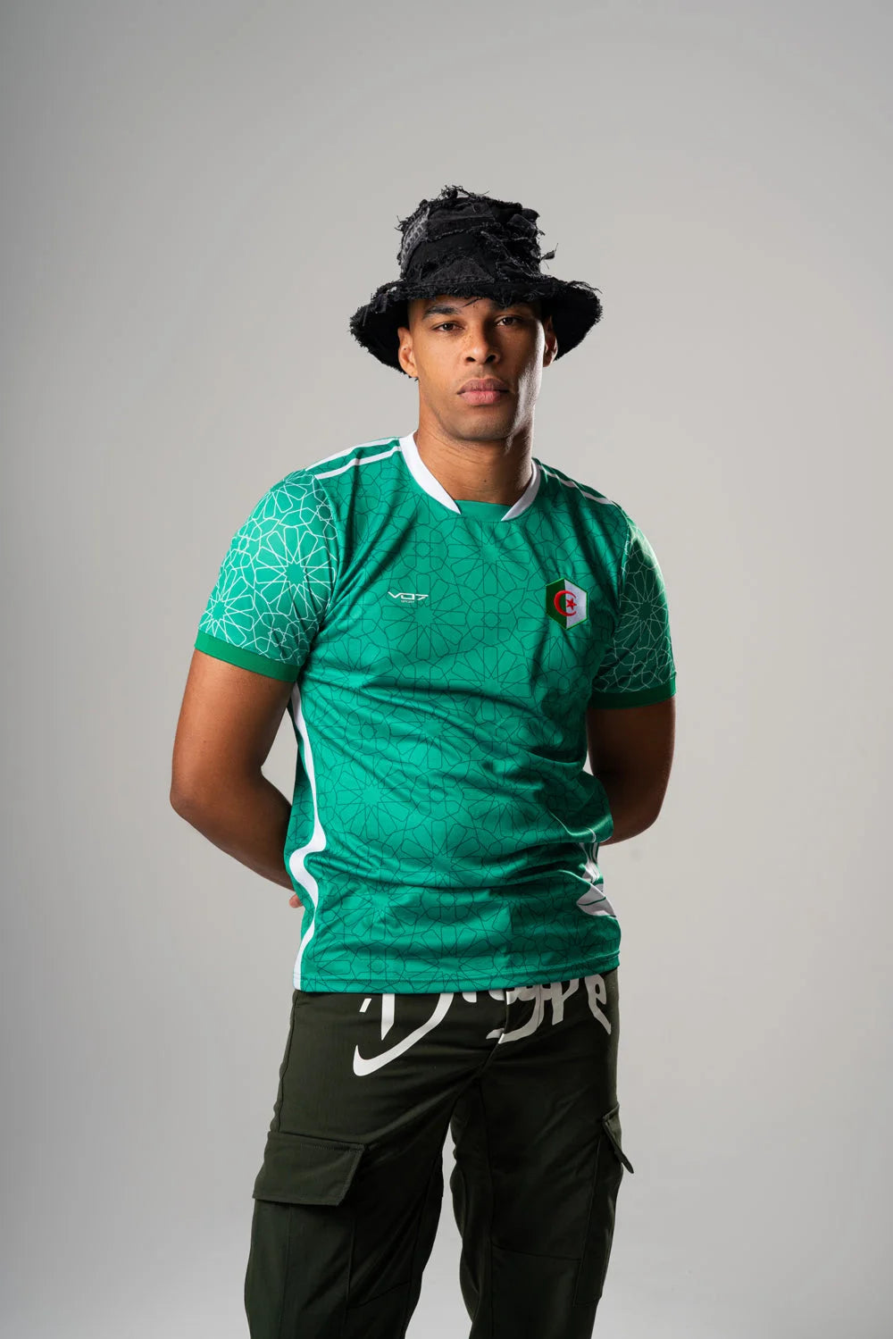 MAILLOT ALGERIE GREEN - T-shirt