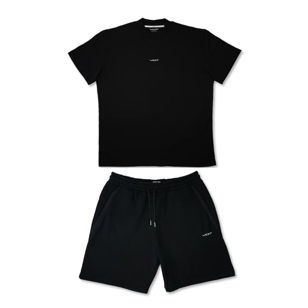 Black Oversize Shorts Set - Men’s Summer Set