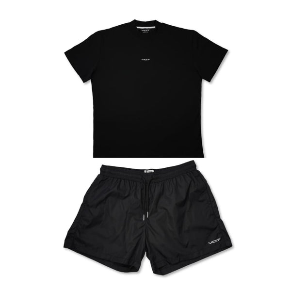 Black Oversize Swimwear Set - Men’s Swimwear Set