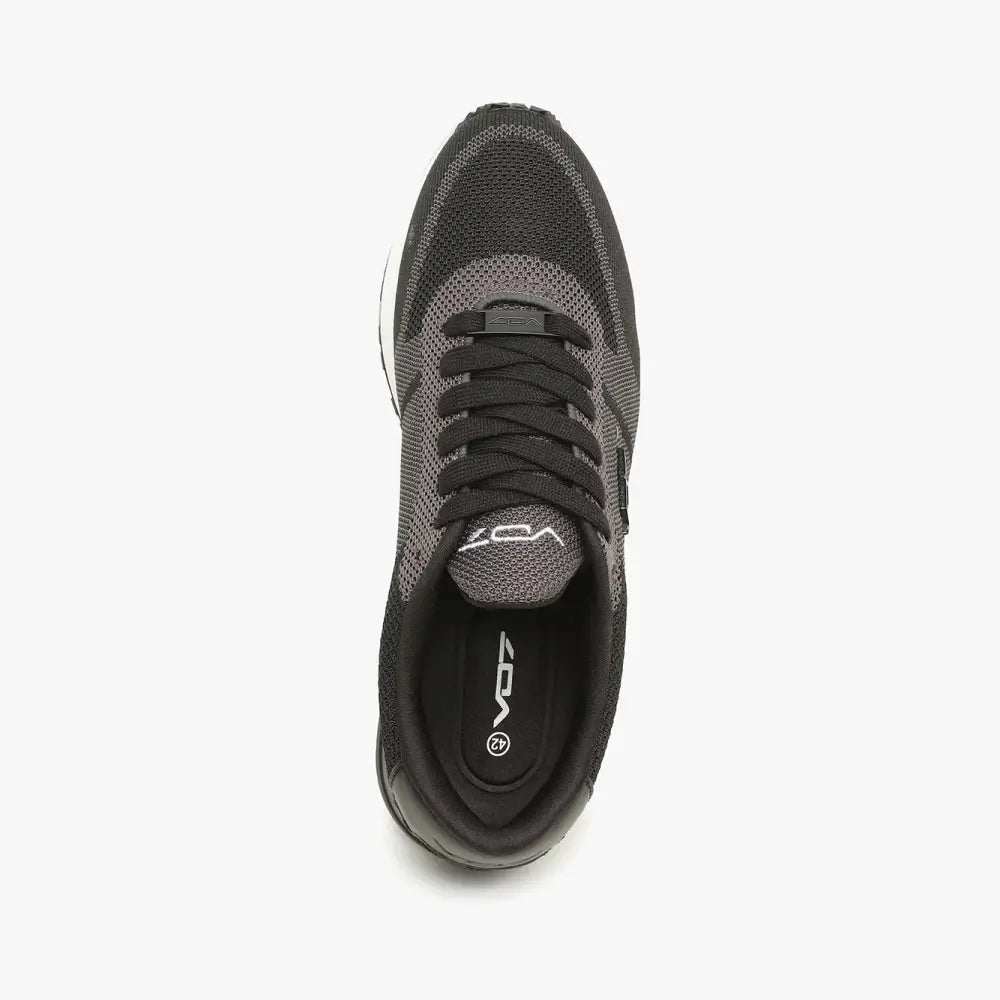 V 07 MILAN KNIT BLACK SNEAKERS NOIR 5