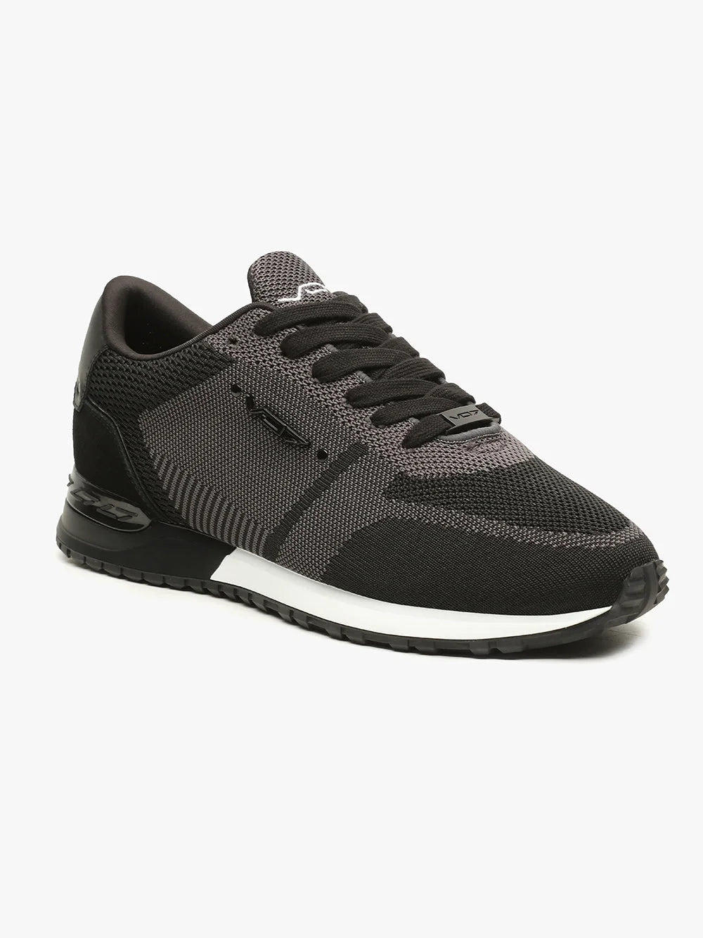 V 07 MILAN KNIT BLACK SNEAKERS NOIR 2