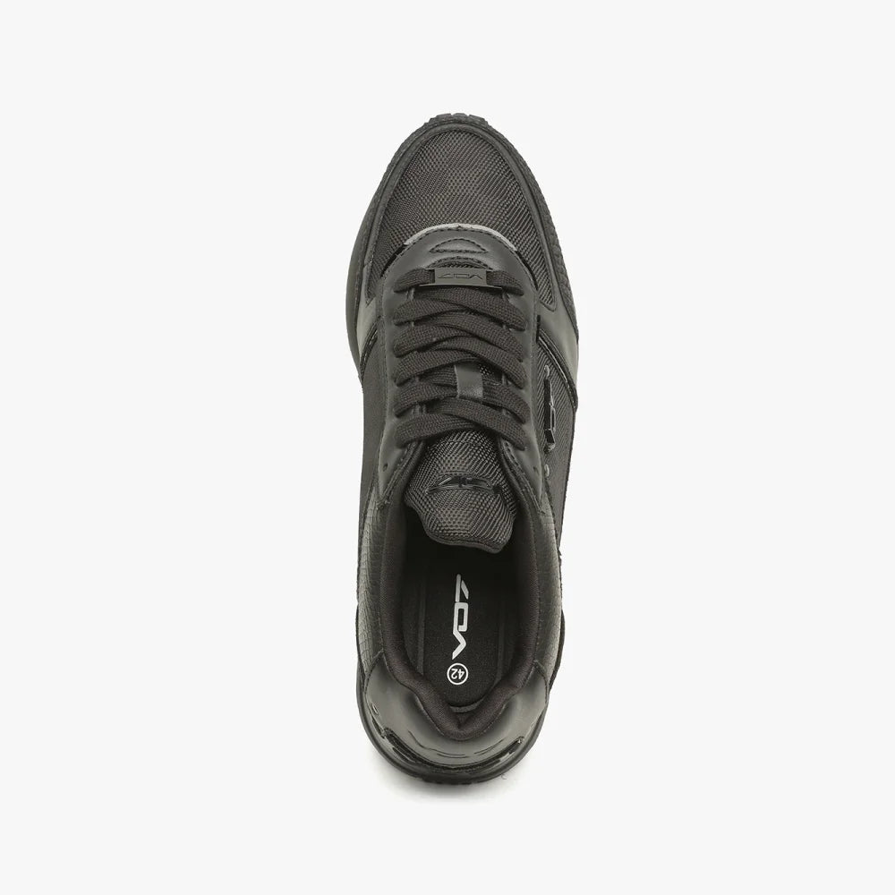 V 07 MILAN SQUARE DARK SNEAKERS NOIR 5