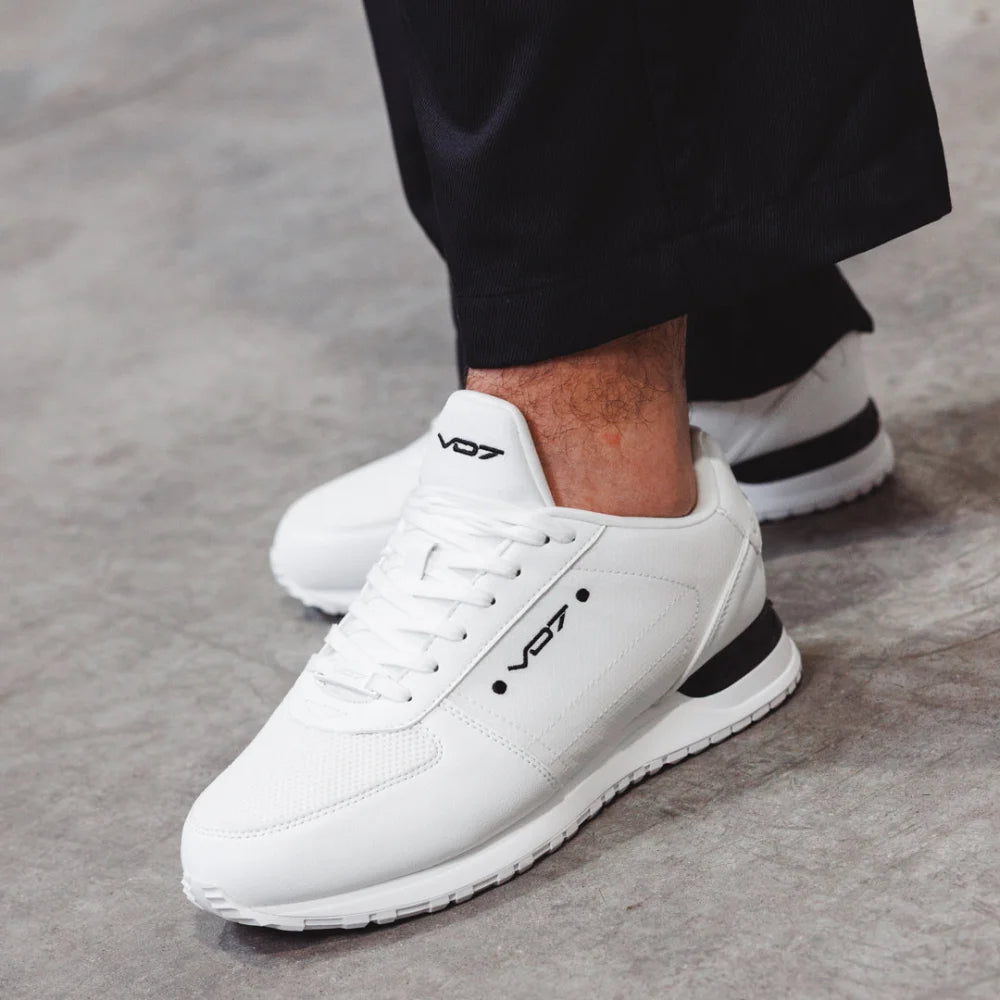 V 07 MILAN 777 WHITE SNEAKERS NOIR 7