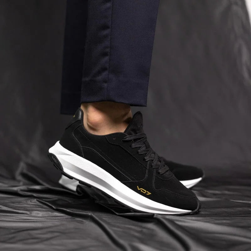 V 07 ORAN CUIR CB SNEAKERS NOIR 6