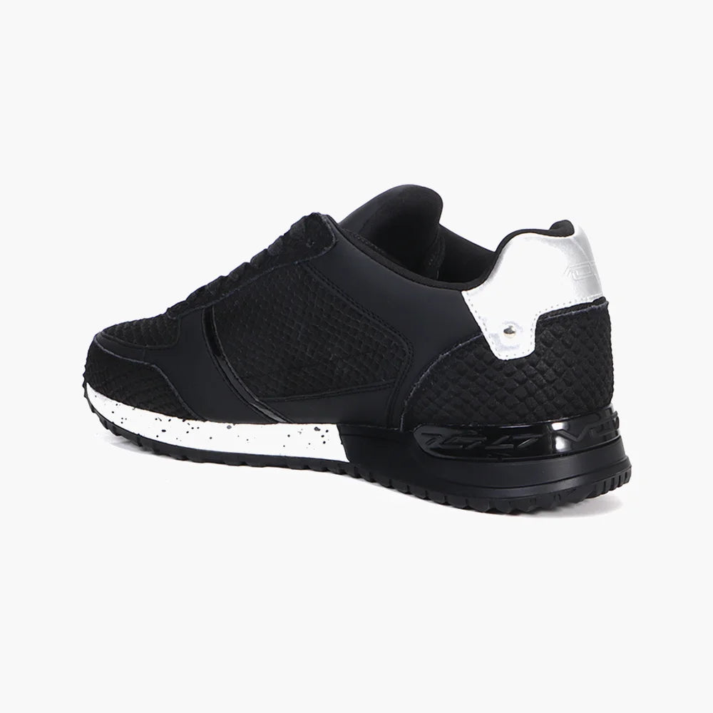 V 07 MILAN PYTHON NOIR SNEAKERS NOIR 3