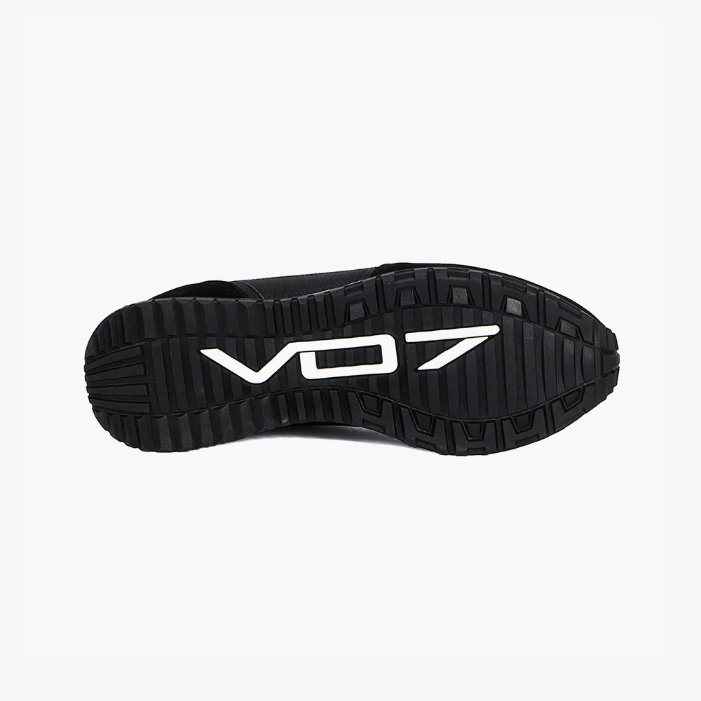 V 07 MILAN PYTHON NOIR SNEAKERS NOIR 4