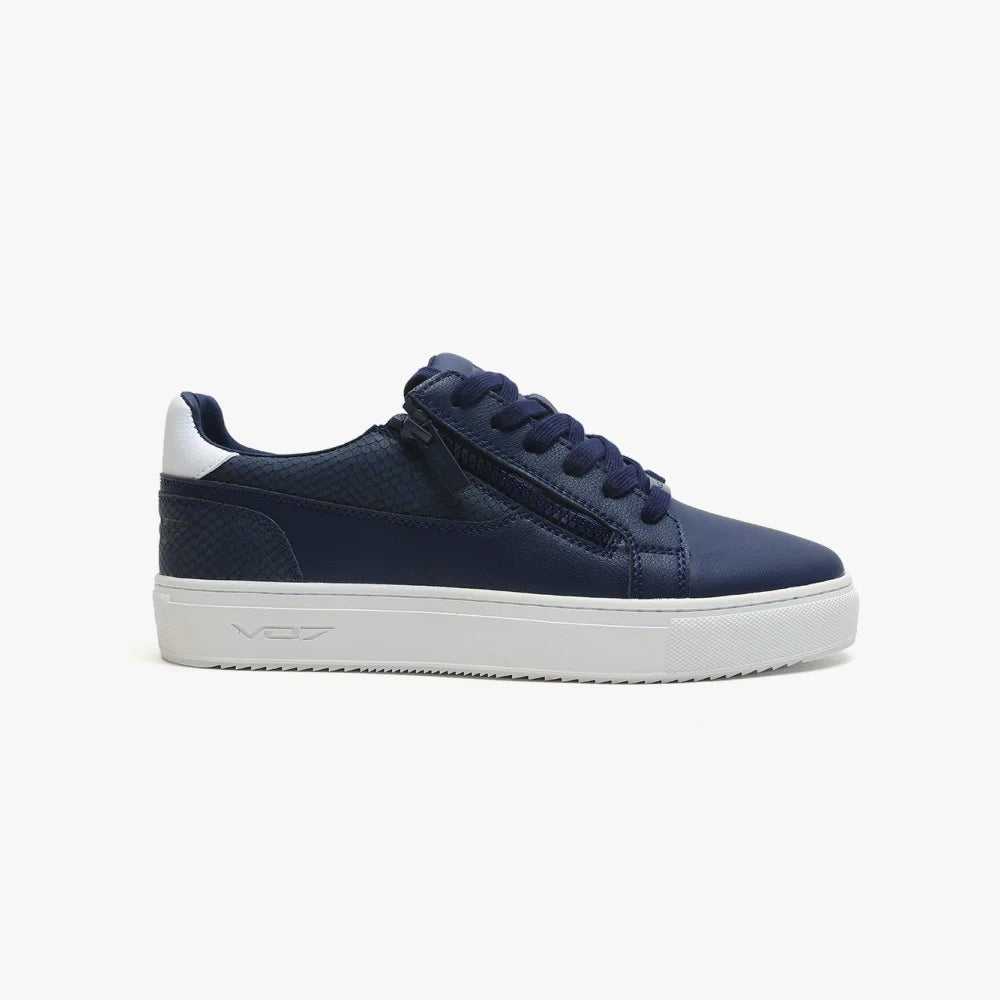 V 07 ROMA SNAKE NAVY SNEAKERS MARINE 1