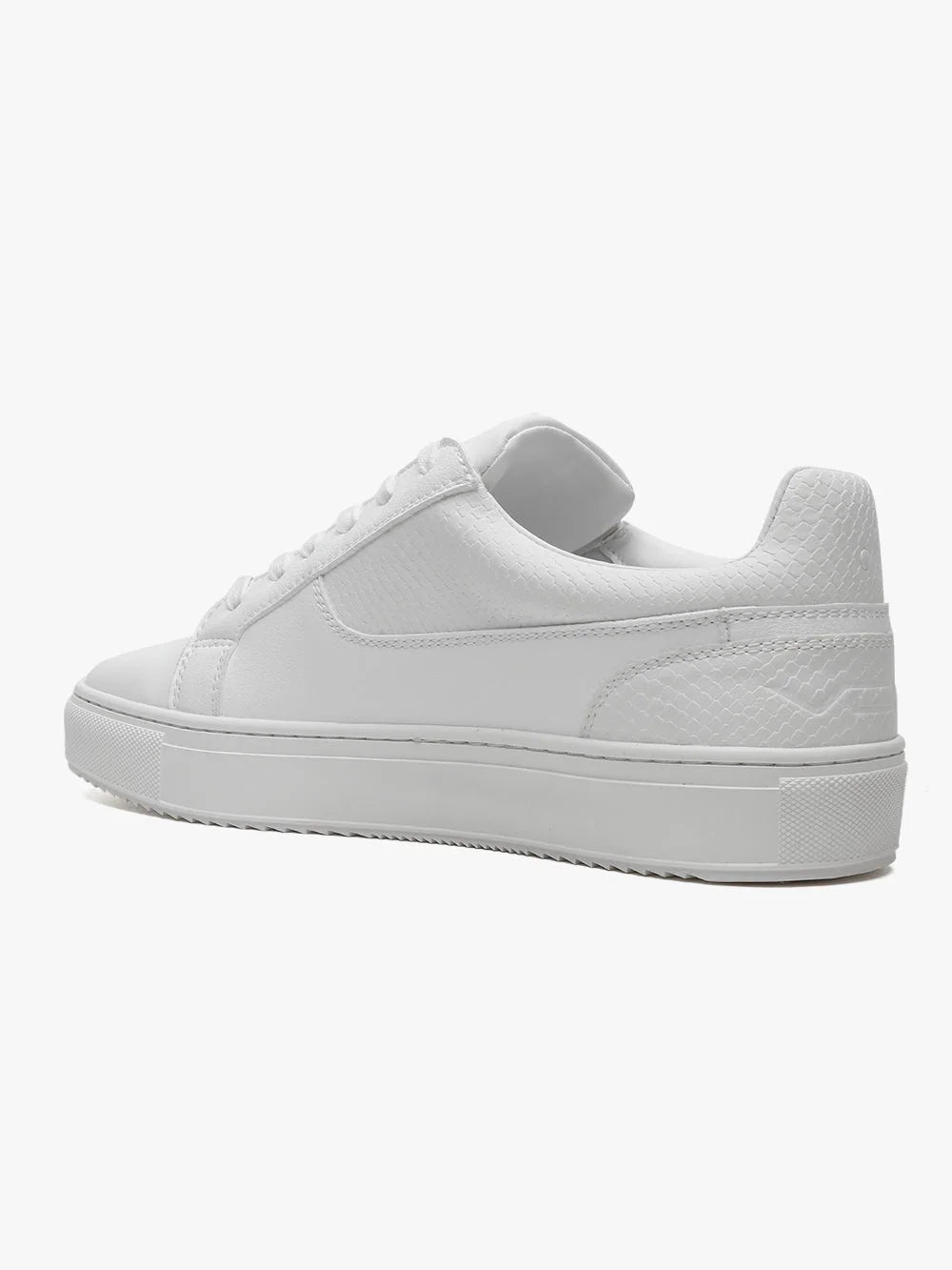 V 07 ROMA SNAKE WHITE SNEAKERS BLANC 3