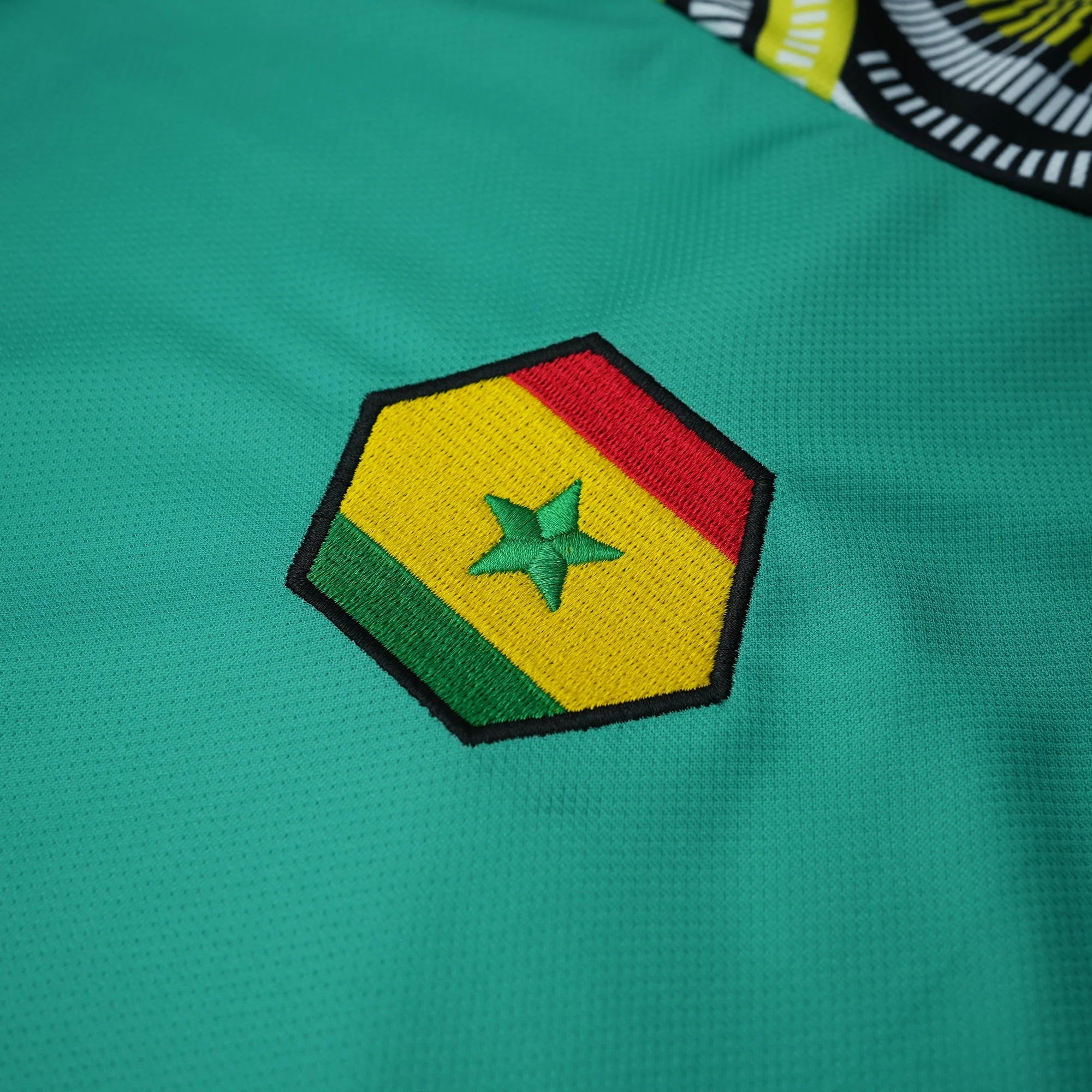 V 07 MAILLOT SENEGAL T-SHIRT VERT 3