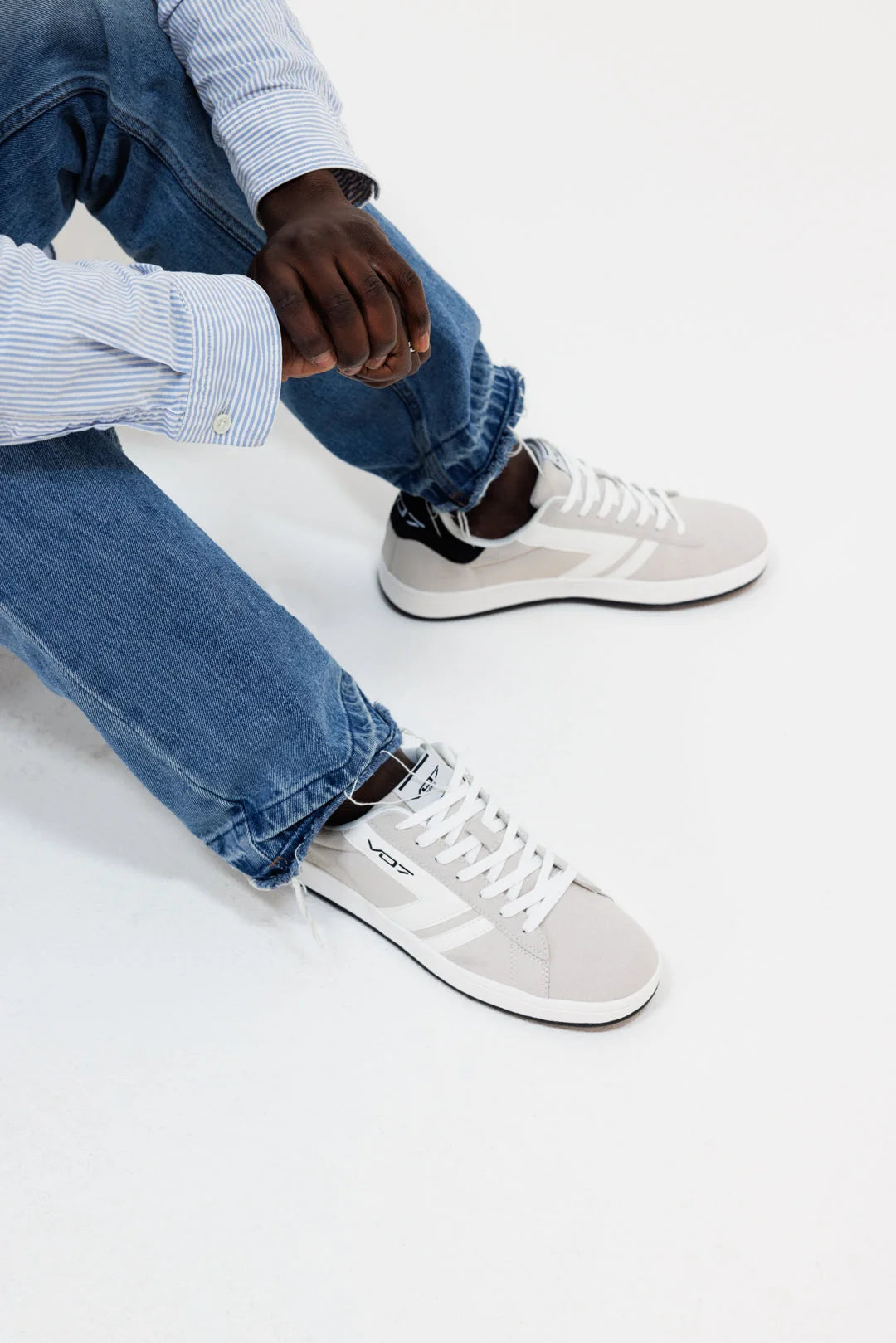 V 07 BOLI BEIGE SNEAKERS MIX BEIGE 2