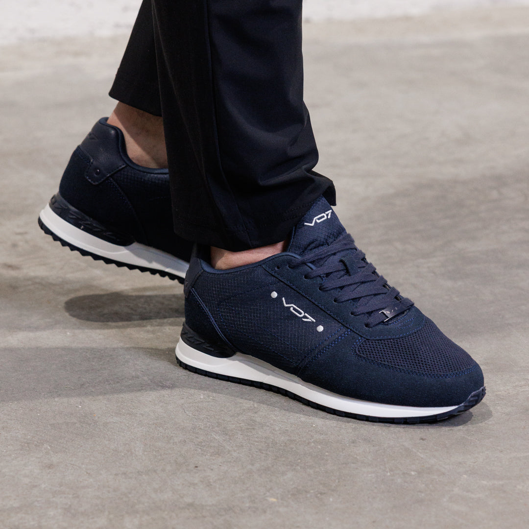 V 07 MILAN 777 NAVY SNEAKERS ELÉGANCE MARINE 2