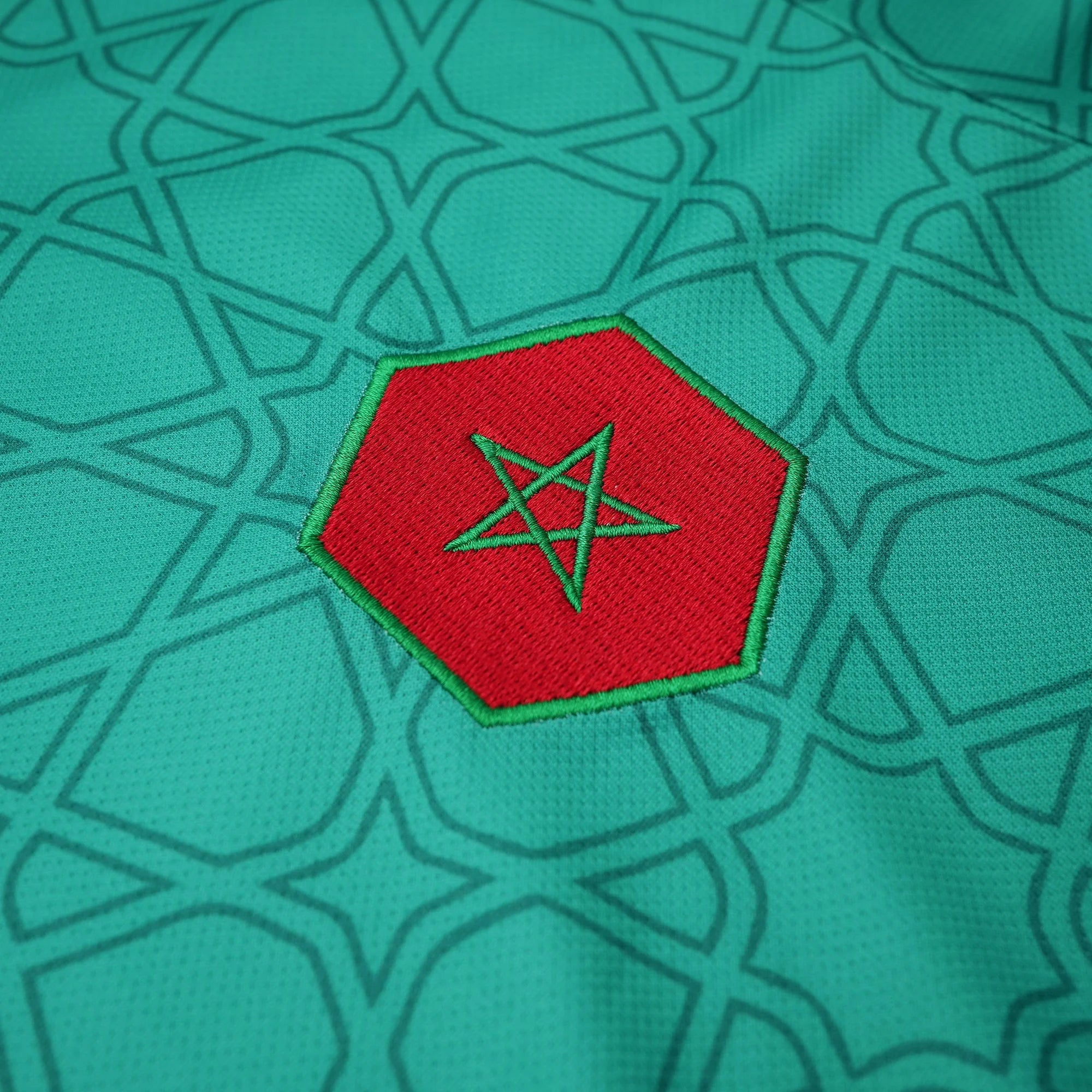 V 07 MAILLOT MOROCCO GREEN T-SHIRT VERT 3