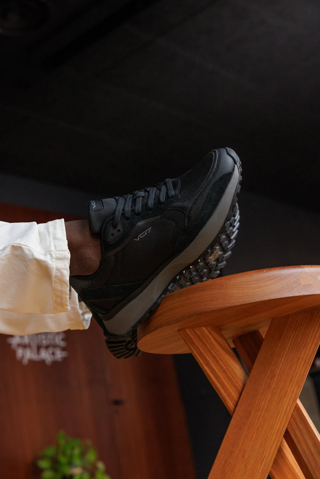 V 07 PAPIN BLACK SNEAKERS ELÉGANCE NOIR 2