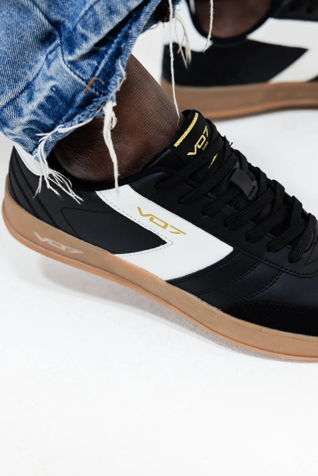 V 07 RIO BLACK SNEAKERS ELÉGANCE NOIR 8