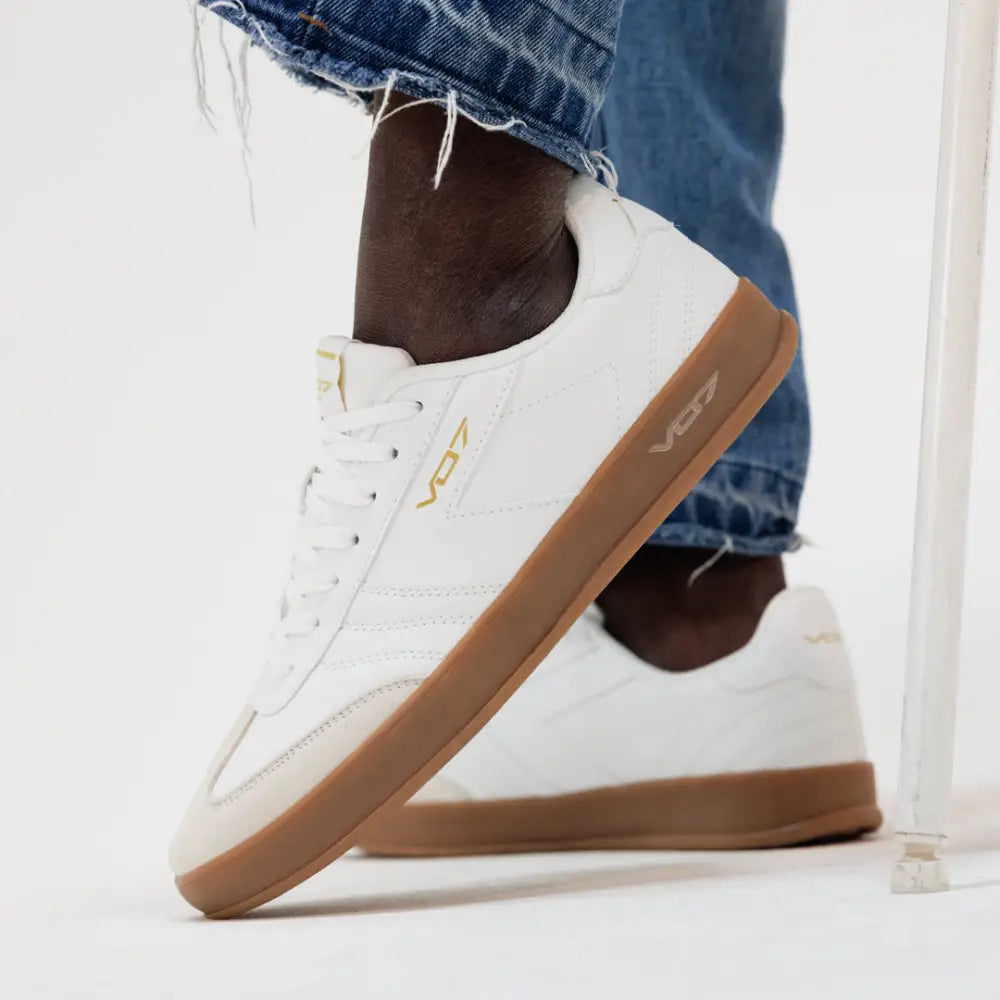V 07 RIO WHITE SNEAKERS ELÉGANCE NOIR 2