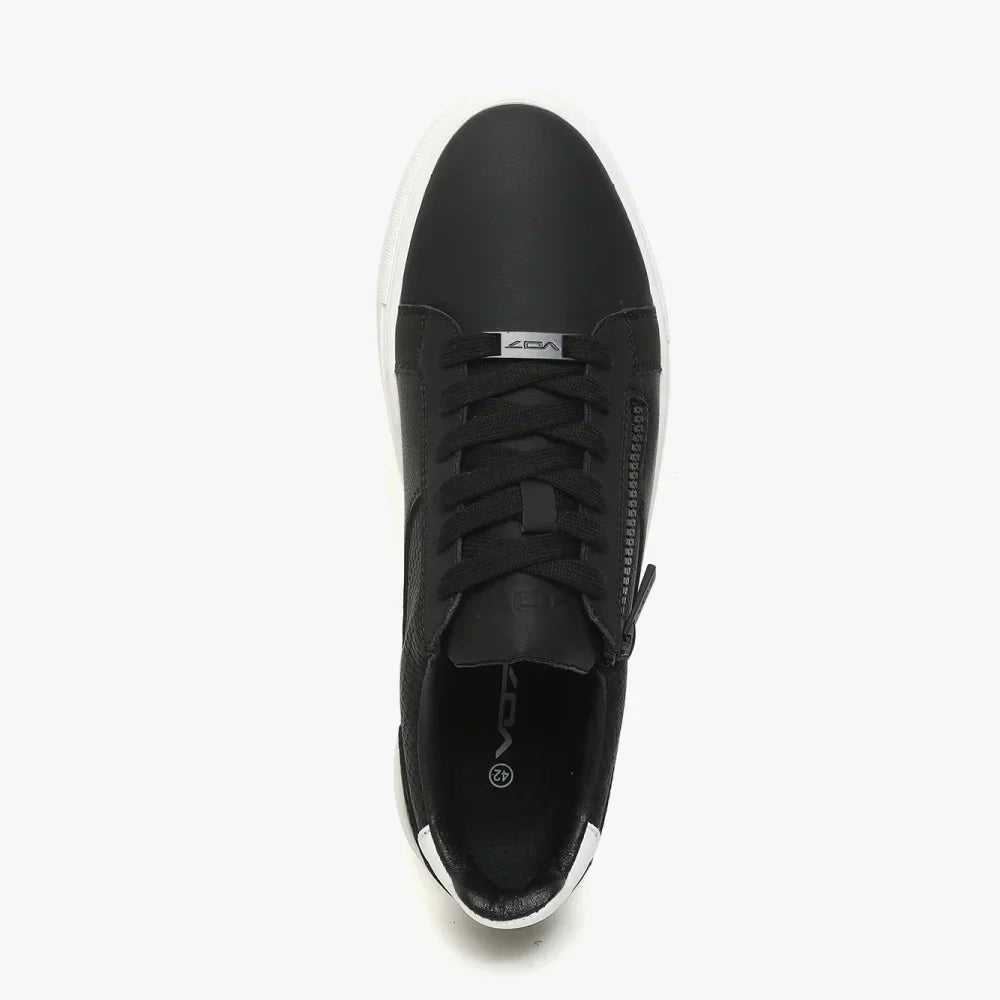 V 07 ROMA SNAKE BLACK SNEAKERS NOIR 6