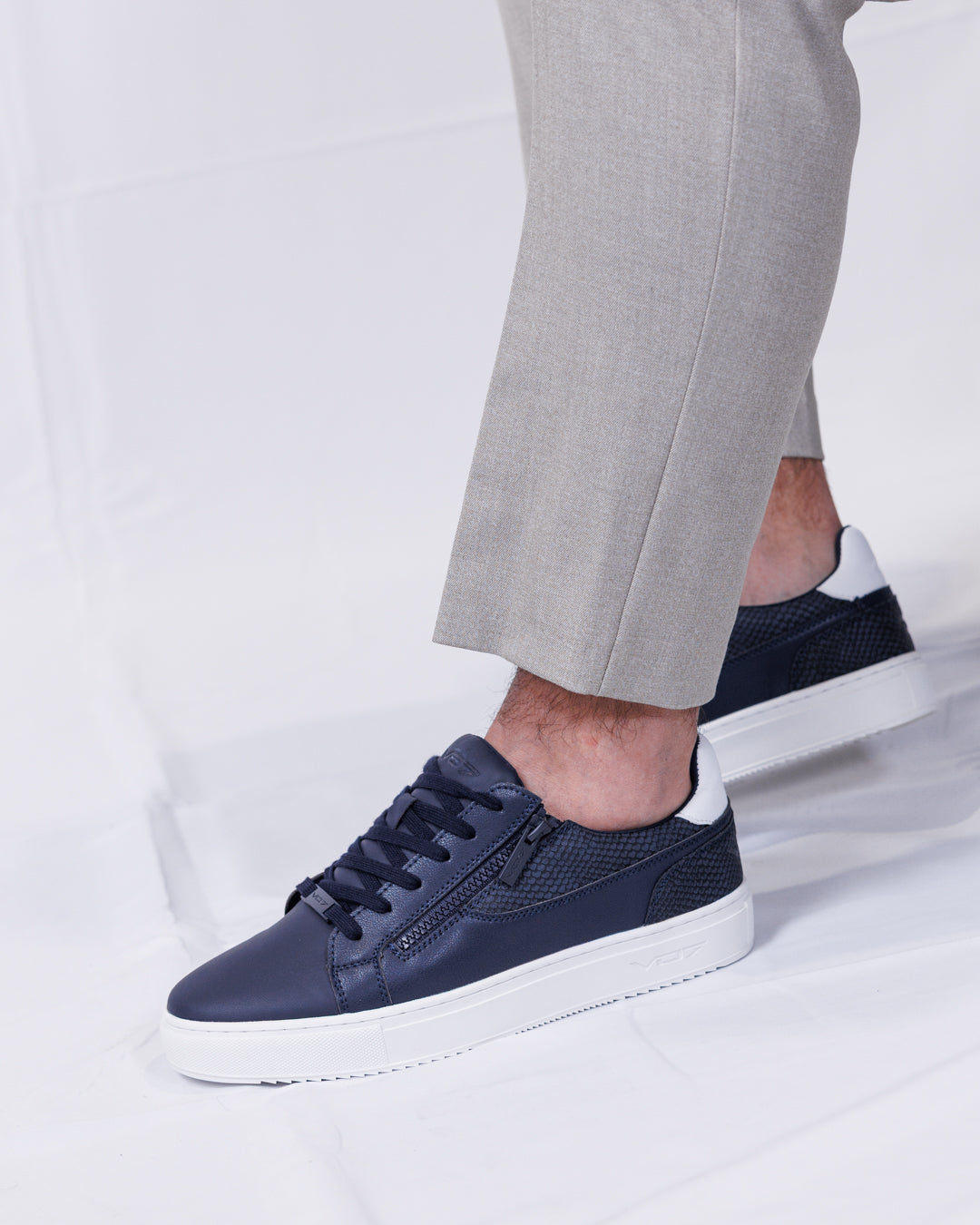 V 07 ROMA SNAKE NAVY SNEAKERS MARINE 8