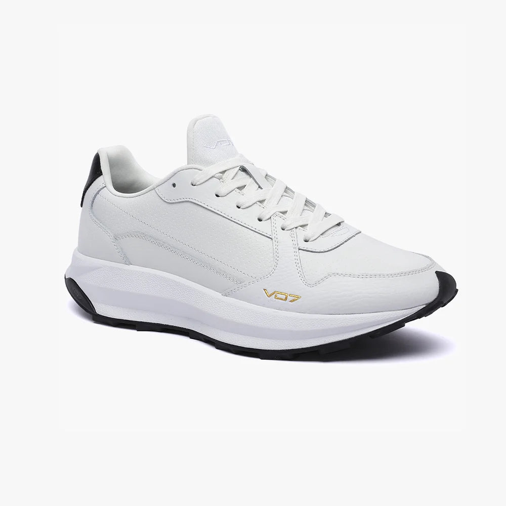 V 07 ORAN CUIR BLANC SNEAKERS BLANC 2