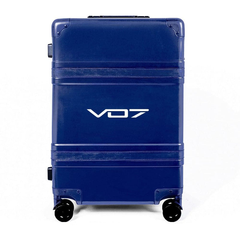 VO7 SUITCASE CABINE ALUMINIUM BLEU