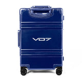 VO7 SUITCASE CABINE ALUMINIUM BLEU