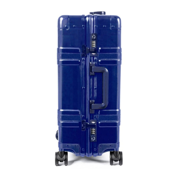 VO7 SUITCASE CABINE ALUMINIUM BLEU