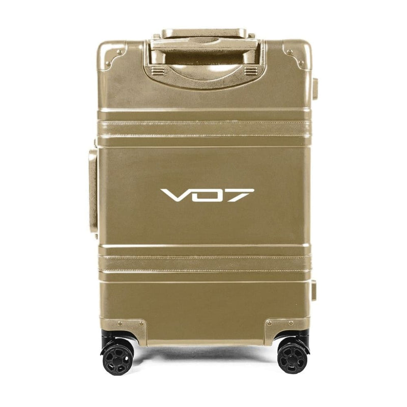 VO7 SUITCASE CABINE ALUMINIUM GOLD