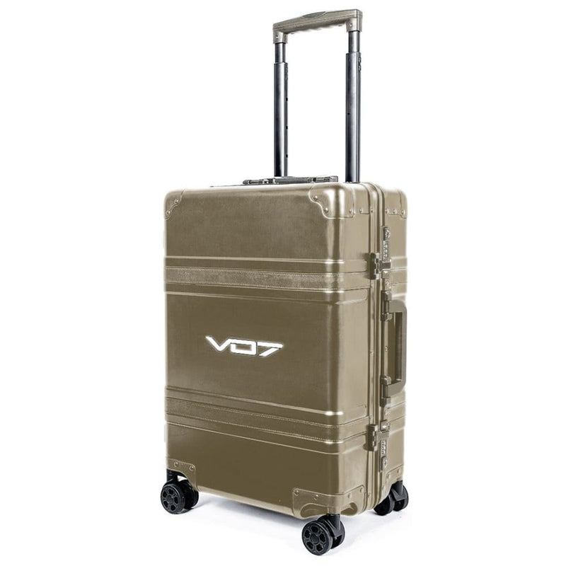 VO7 SUITCASE CABINE ALUMINIUM GOLD