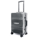 VO7 SUITCASE CABINE ALUMINIUM SILVER