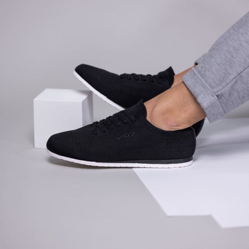 YACHT KNIT PRETO BLACK - Shoes