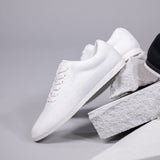 YACHT KNIT WHITE - Shoes