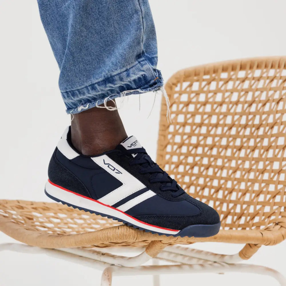 V 07 ZIZOU NAVY SNEAKERS MIX MARINE 3